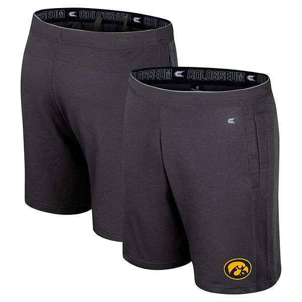 Men's Colosseum Charcoal Iowa Hawkeyes Forget Shorts Colosseum