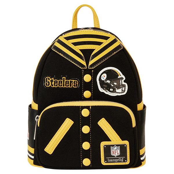 Loungefly Pittsburgh Steelers Varsity Mini Backpack Loungefly