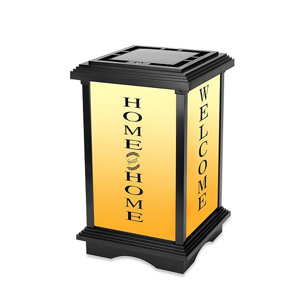 Techko Outdoor Solar Welcome Home Lantern Small Techko