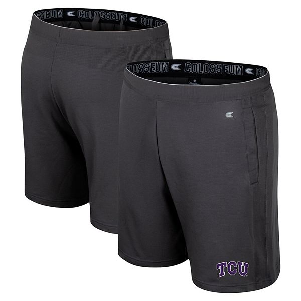 Men's Colosseum Charcoal TCU Horned Frogs Forget Shorts Colosseum