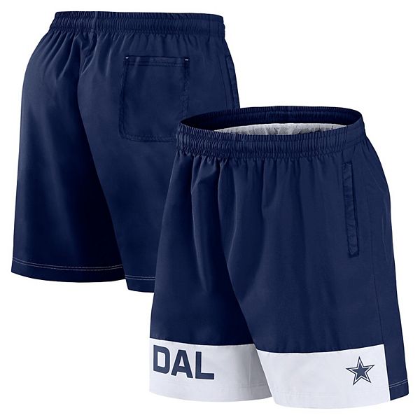 Men's Fanatics Navy Dallas Cowboys Elements Shorts Fanatics Brands - White Label