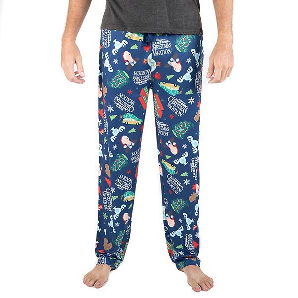 Men's Christmas Vacation Logo Sleep Pants Licensed Character