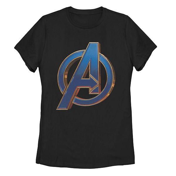 Подростковая футболка с логотипом Marvel Avengers, короткие рукава, хлопковая ткань Fifth Sun