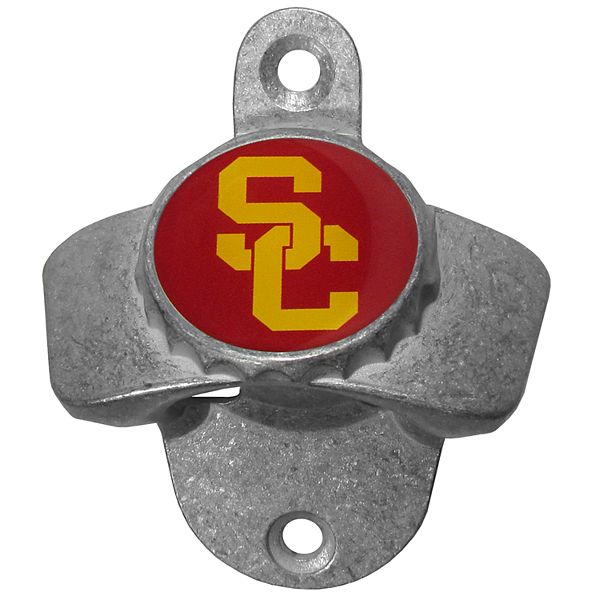 Настенная открывалка для бутылок USC Trojans из цинкового сплава, 7 см x 24,8 см x 7 см Siskiyou