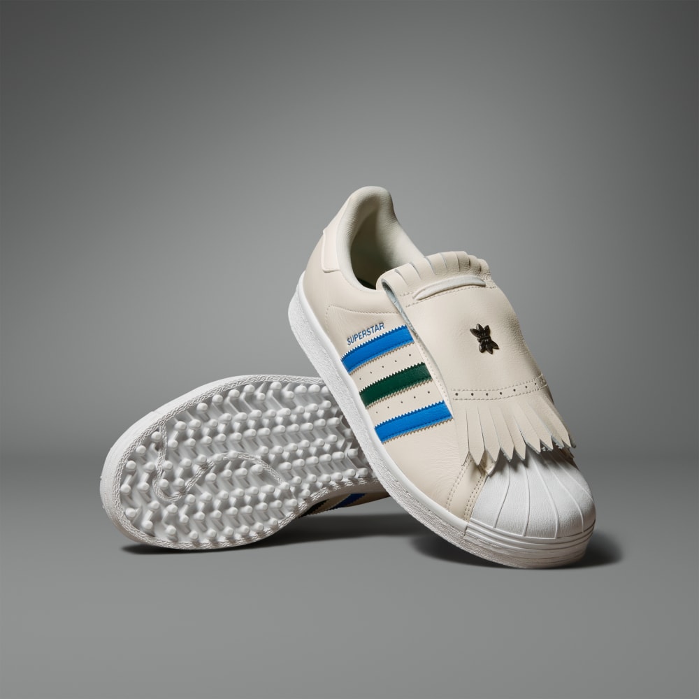 Кроссовки для гольфа adidas Superstar без шипов с кильтой и классическим стилем Adidas performance