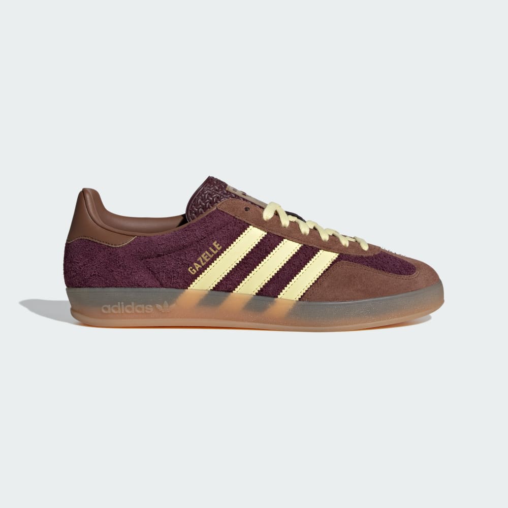 Кроссовки adidas Originals Gazelle Indoor с кожаным верхом и резиновой подошвой для комфорта и сцепления Adidas Originals