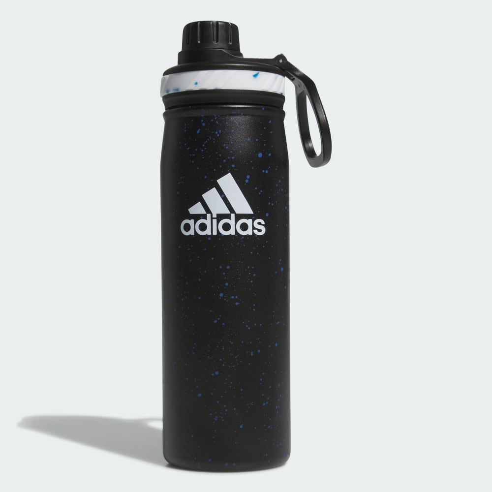 Стальная бутылка 600 мл, двойная стенка, BPA-free, с крючком для крепления Adidas performance