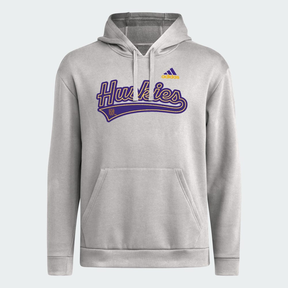 University of Washington Huskies Fleece Hoodie Adidas performance