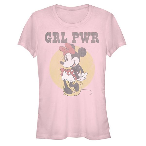 Disney's Minnie Mouse Women's GRL PWR Tee Disney