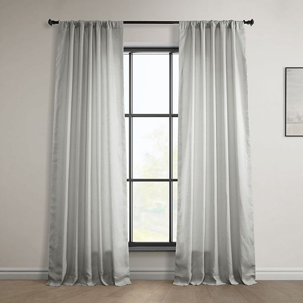 EFF Euro Linen Window Curtain Panel Eff