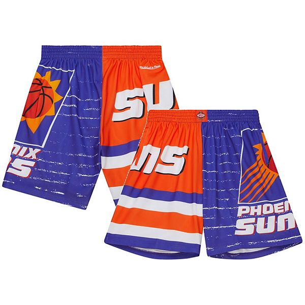 Men's Mitchell & Ness Purple/Orange Phoenix Suns Jumbotron 3.0 Shorts Unbranded