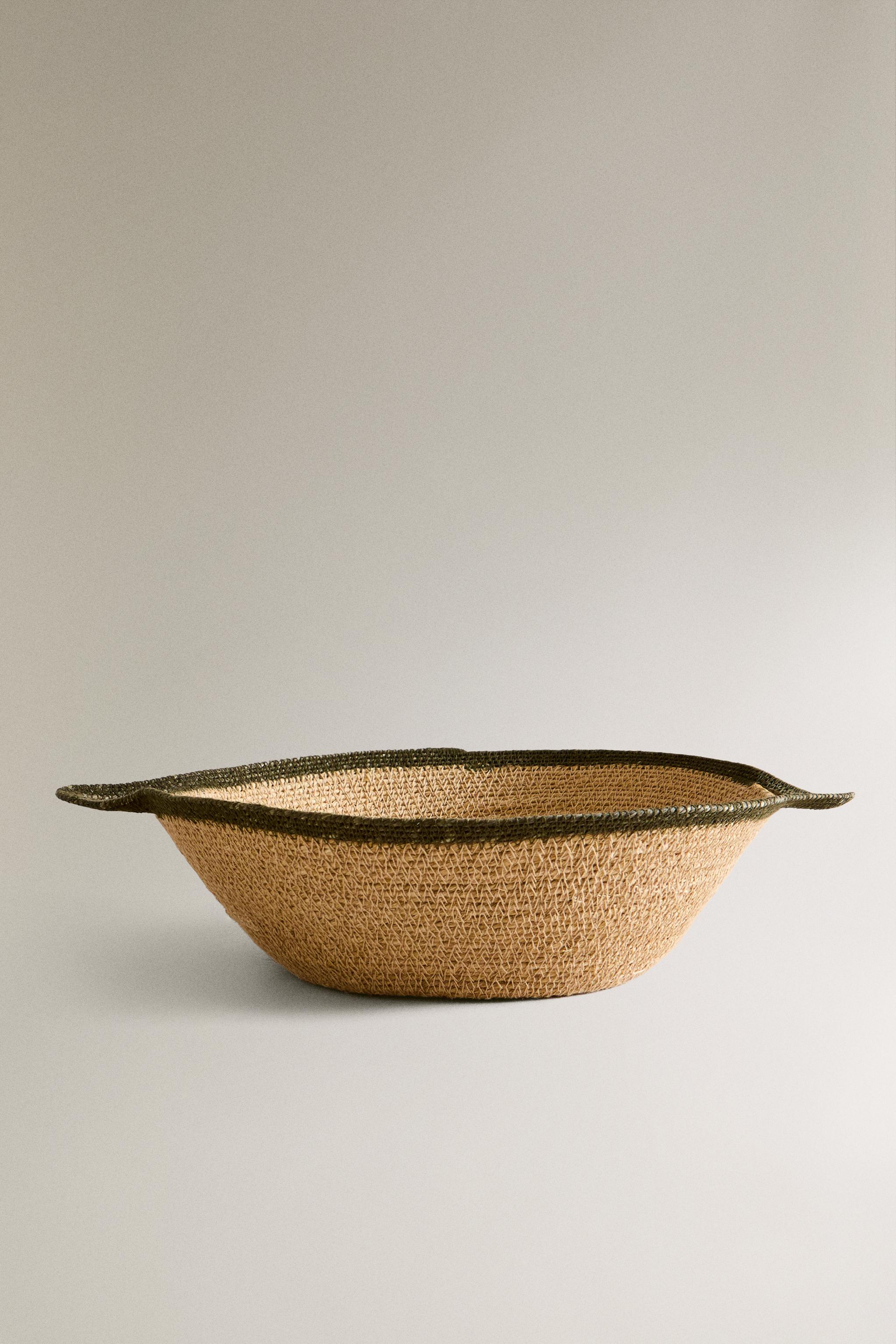 LARGE BASKET WITH HANDLES Zara Home