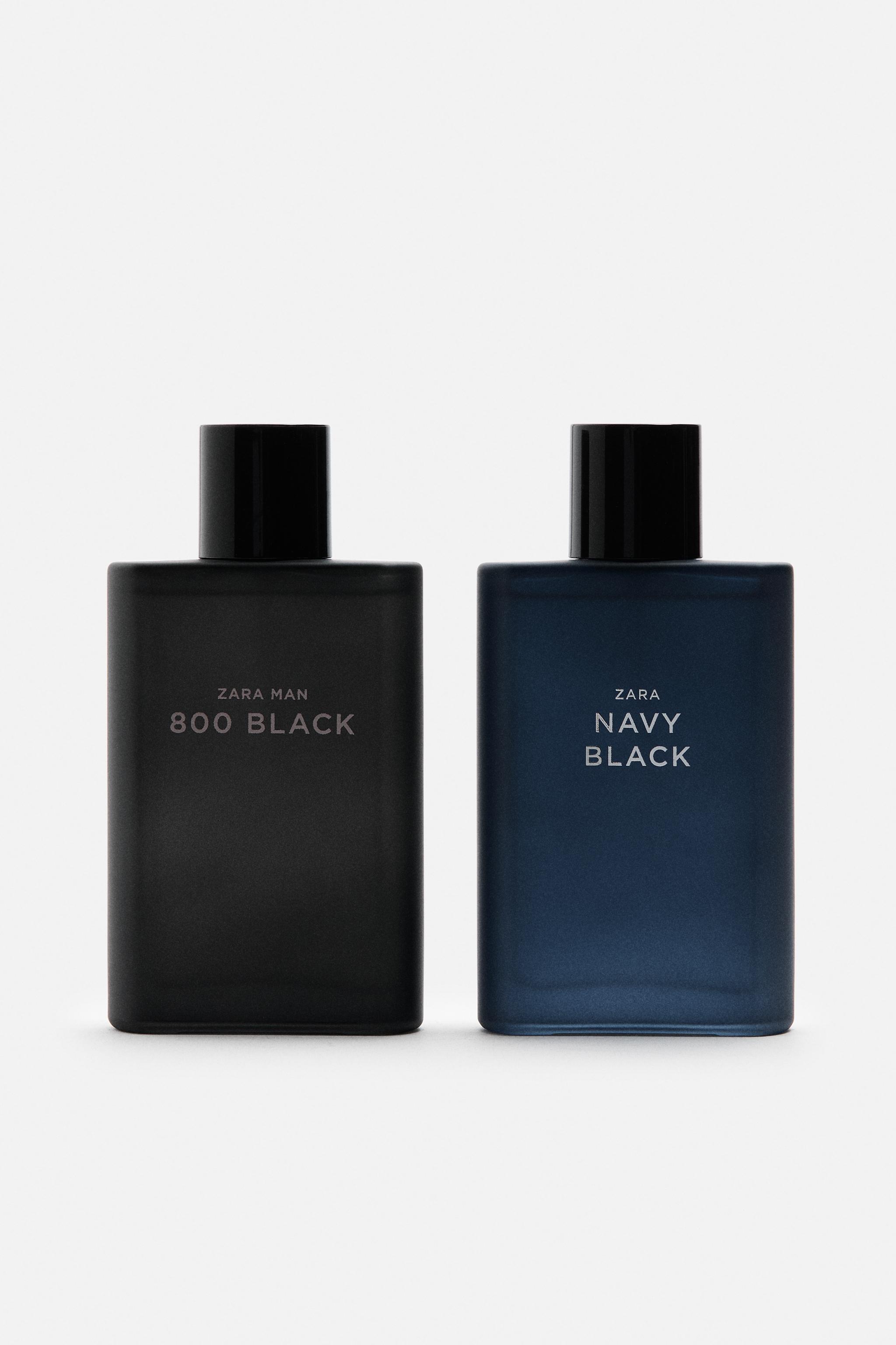 MAN NAVY BLACK + ZARA MAN 800 BLACK EDT 2X 90 ML (3.0 FL. OZ). Zara