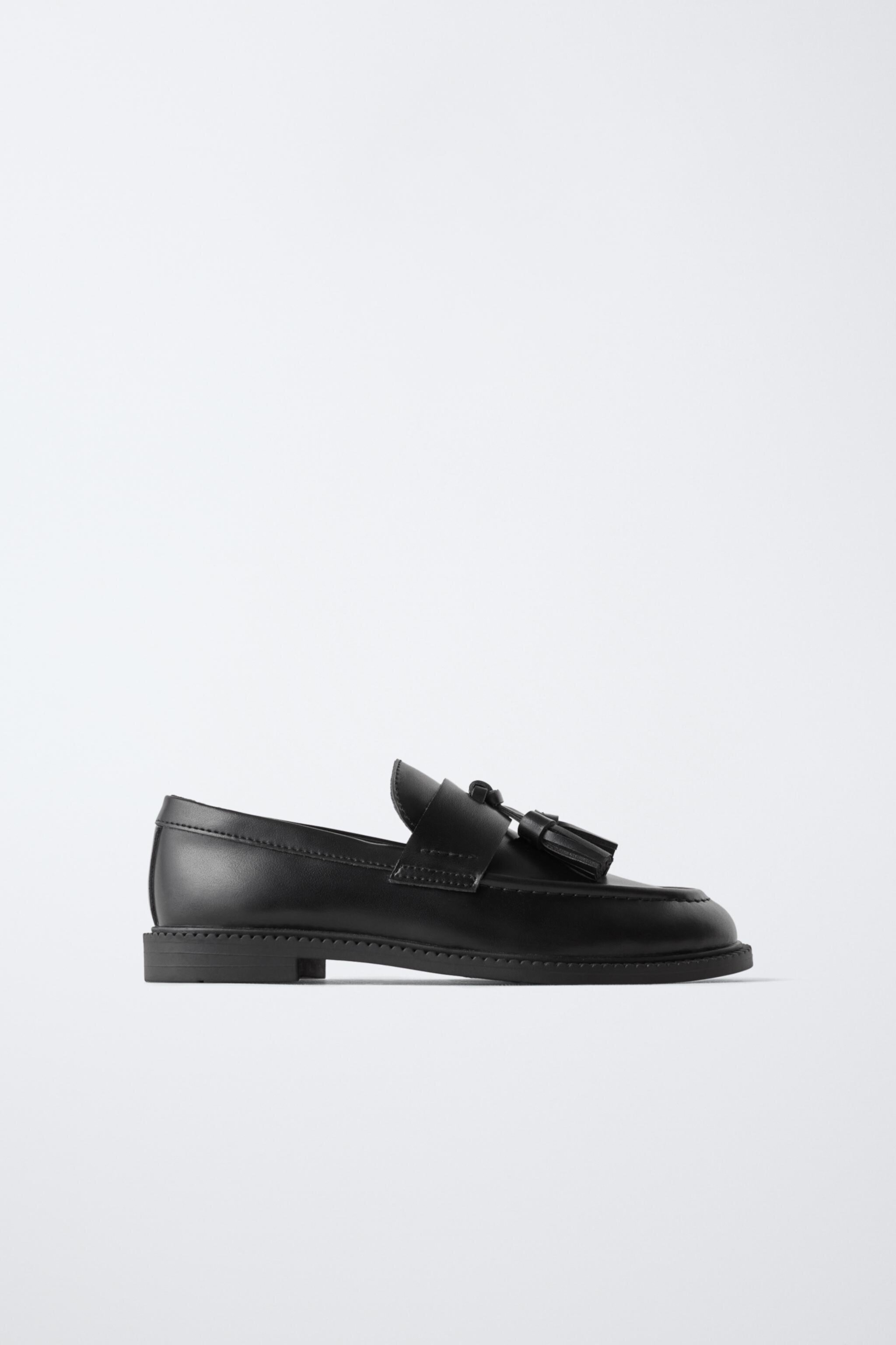 TASSELED MOCCASINS Zara