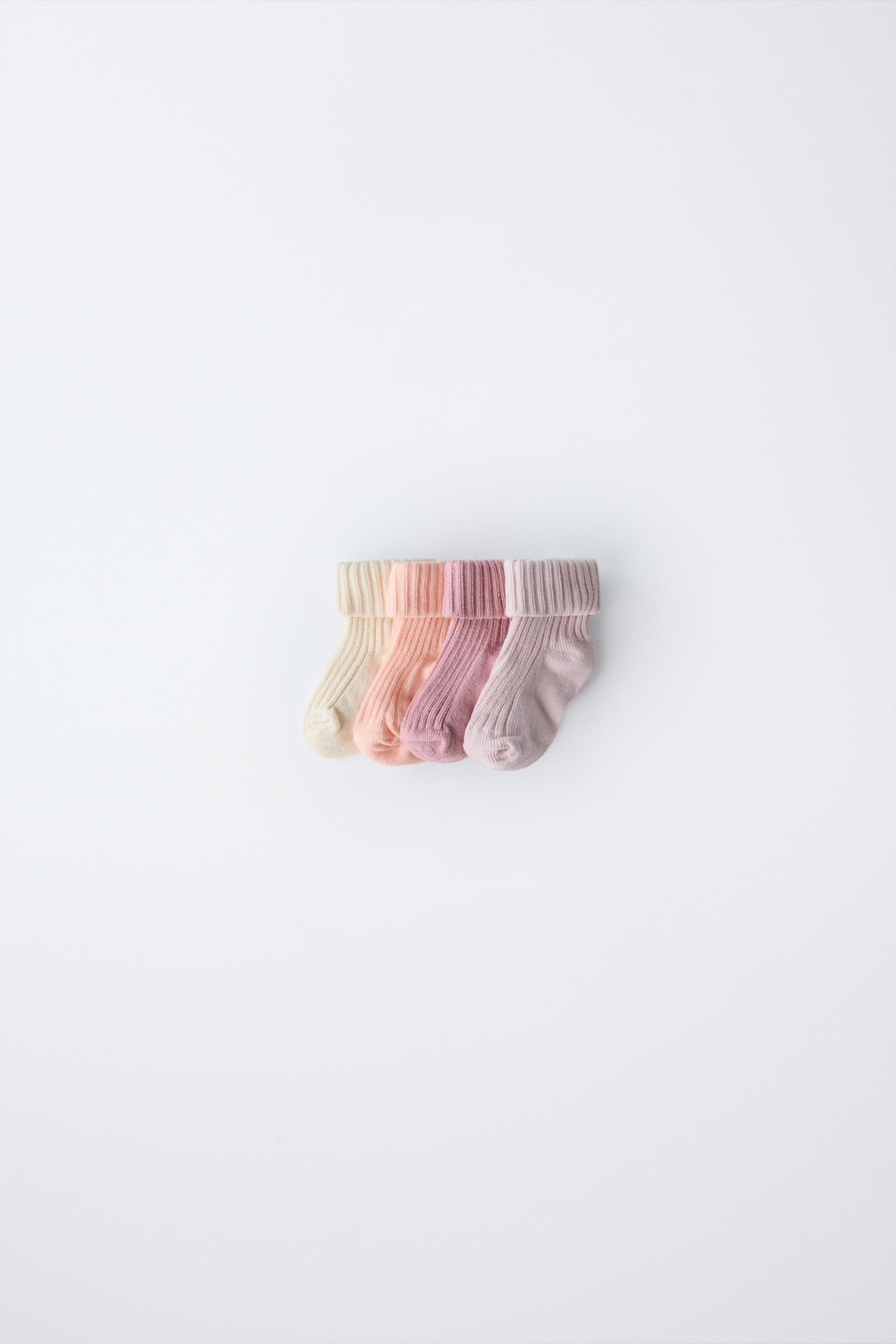 FOUR-PACK OF COLORFUL SOCKS Zara