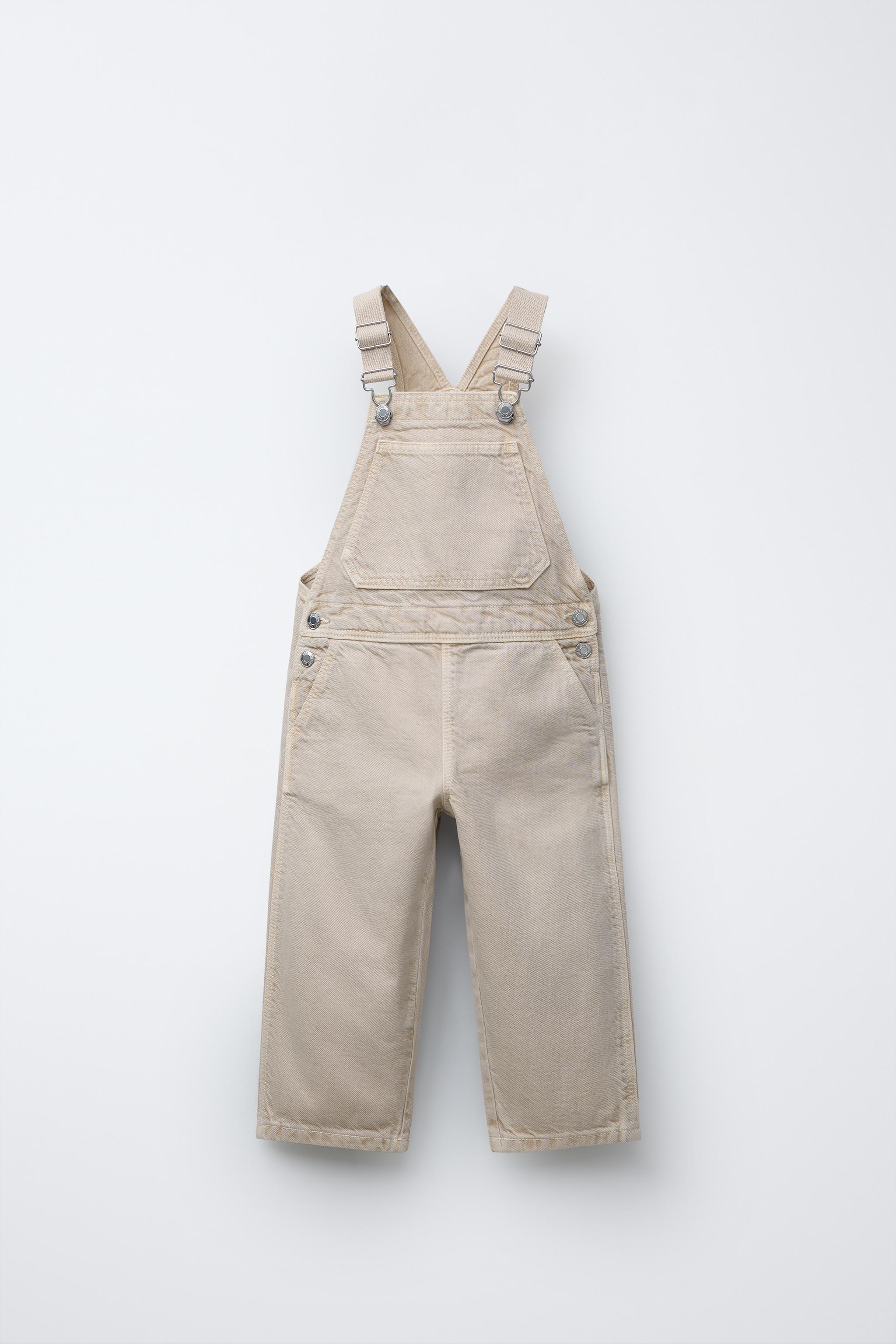 LONG TWILL OVERALLS Zara