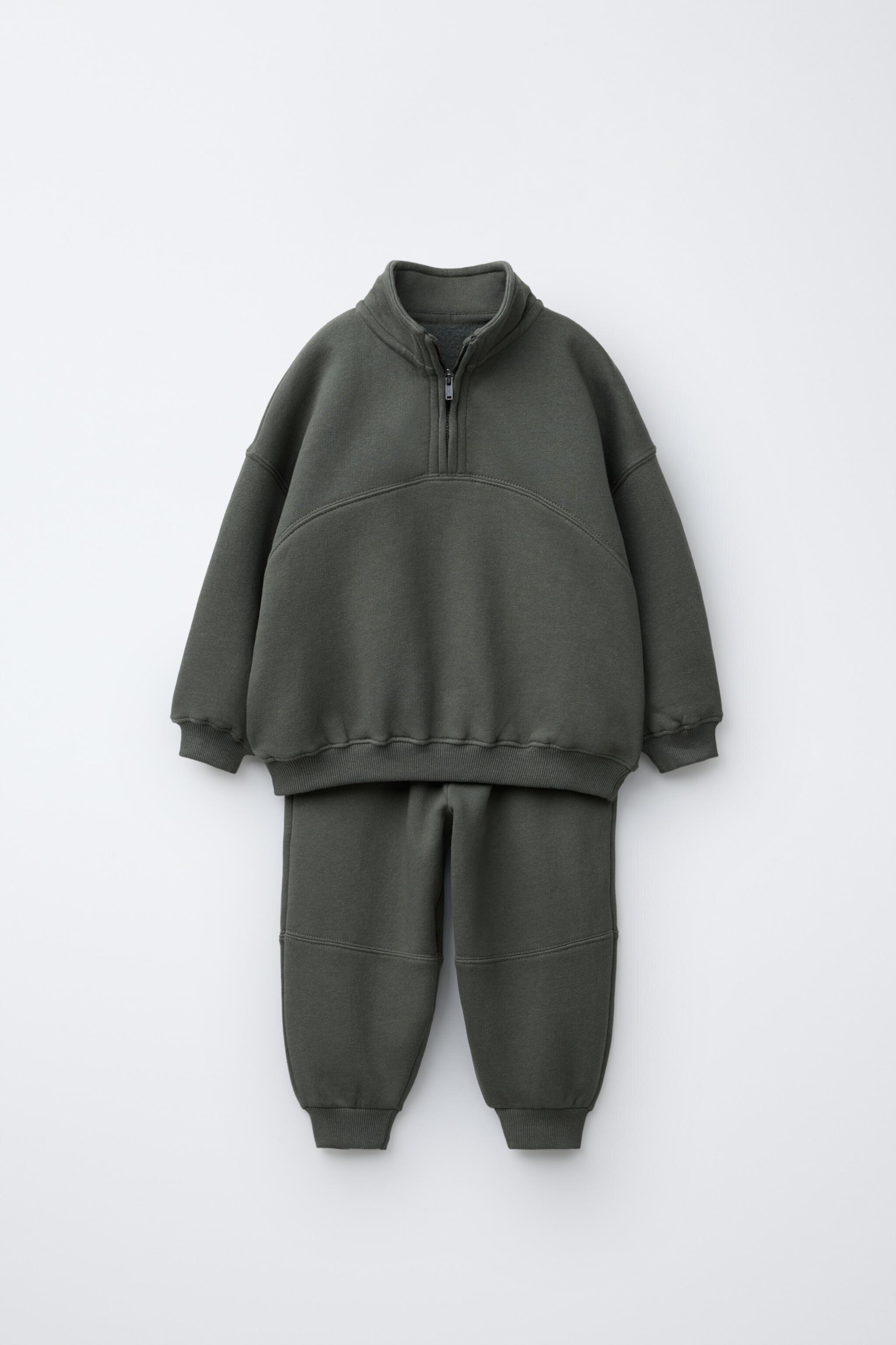 SWEATSHIRT AND JOGGERS MATCHING SET Zara