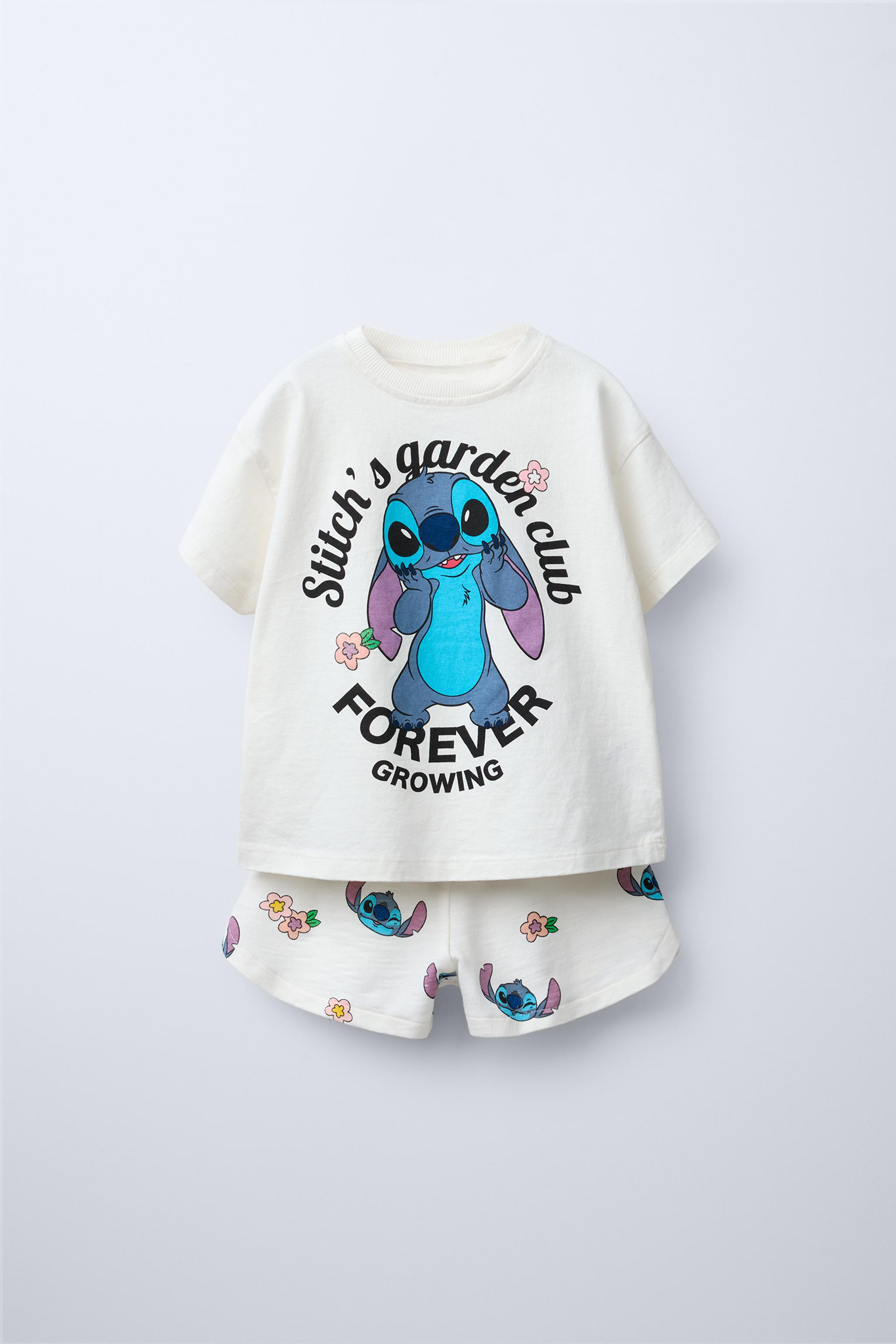 LILO & STITCH © DISNEY T-SHIRT AND SHORTS MATCHING SET Zara