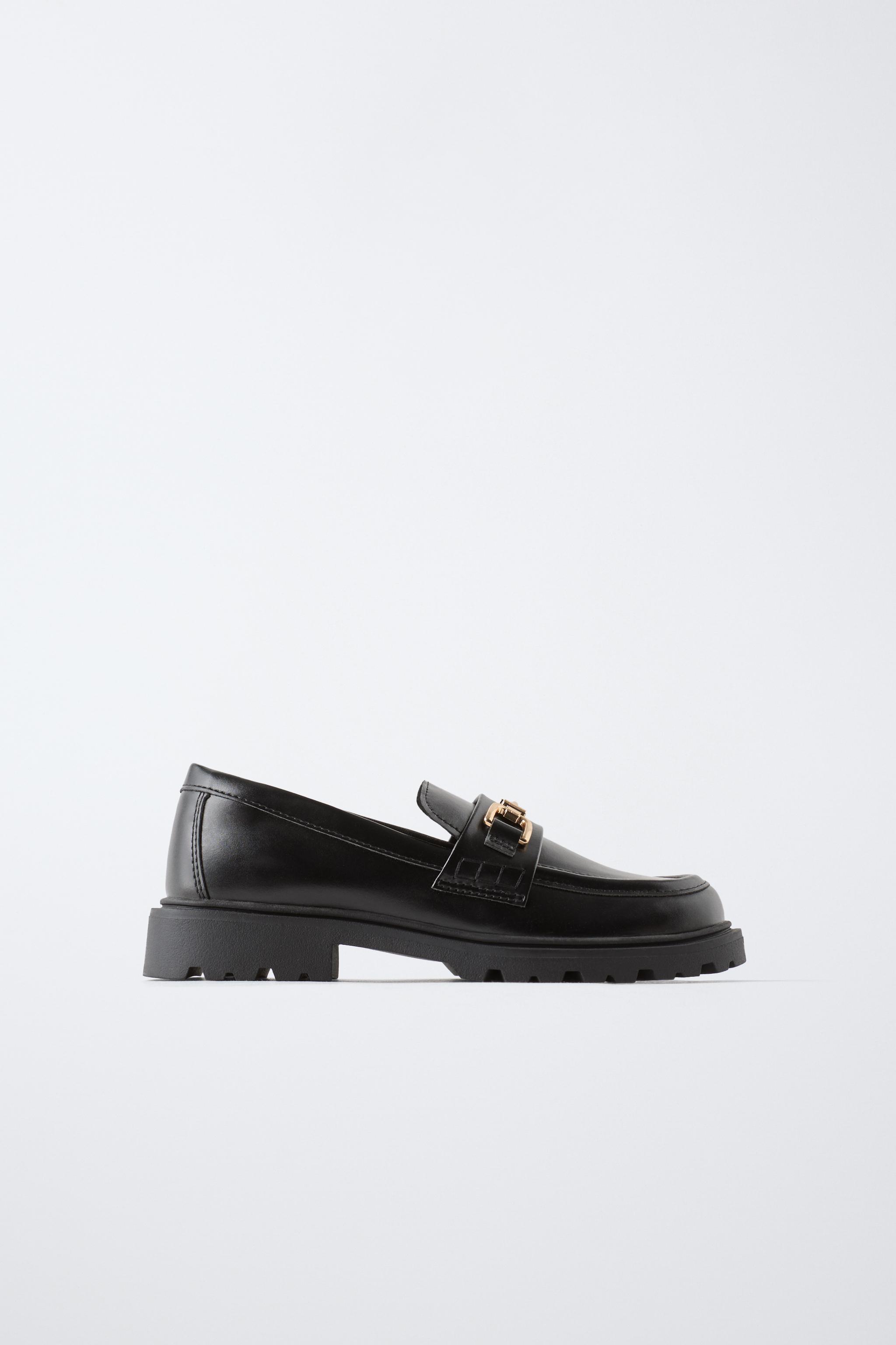 LINK PENNY LOAFERS Zara