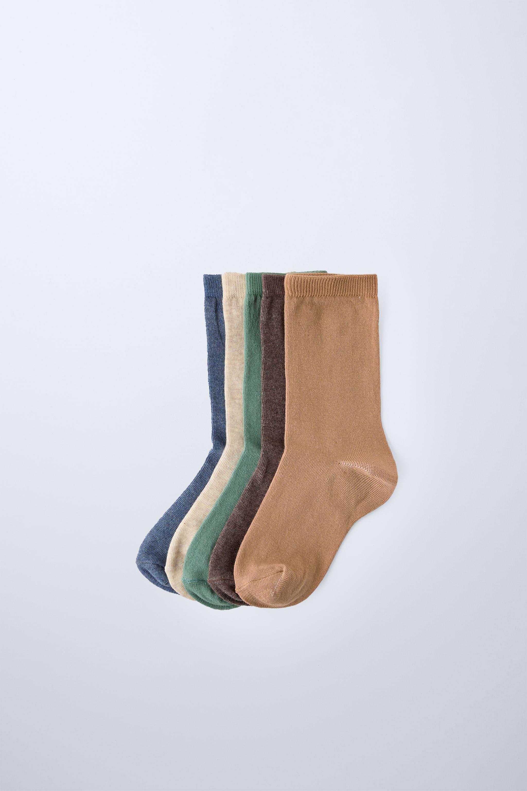 FIVE PACK OF LONG SOCKS Zara