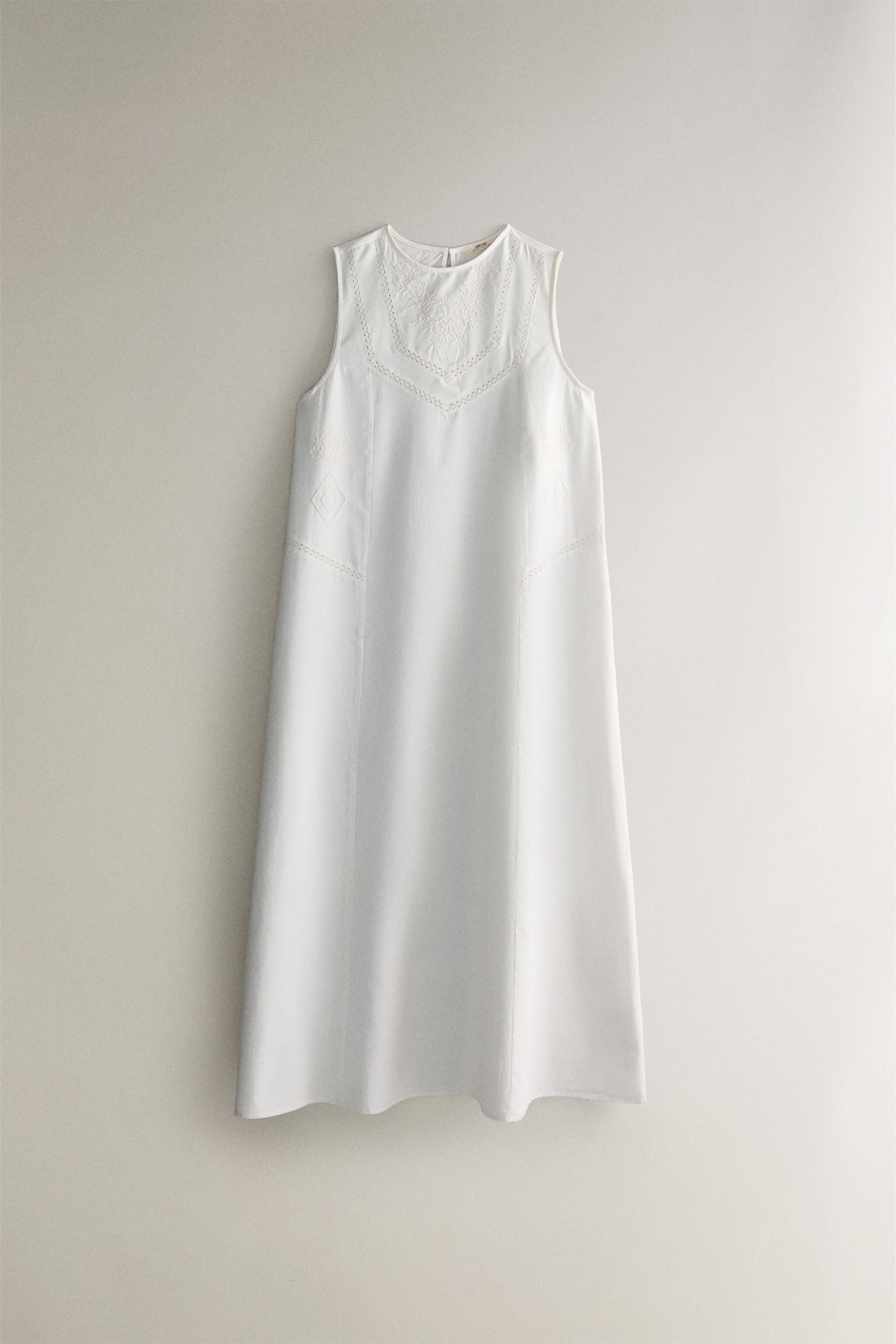 EMBROIDERED COTTON NIGHTGOWN Zara Home