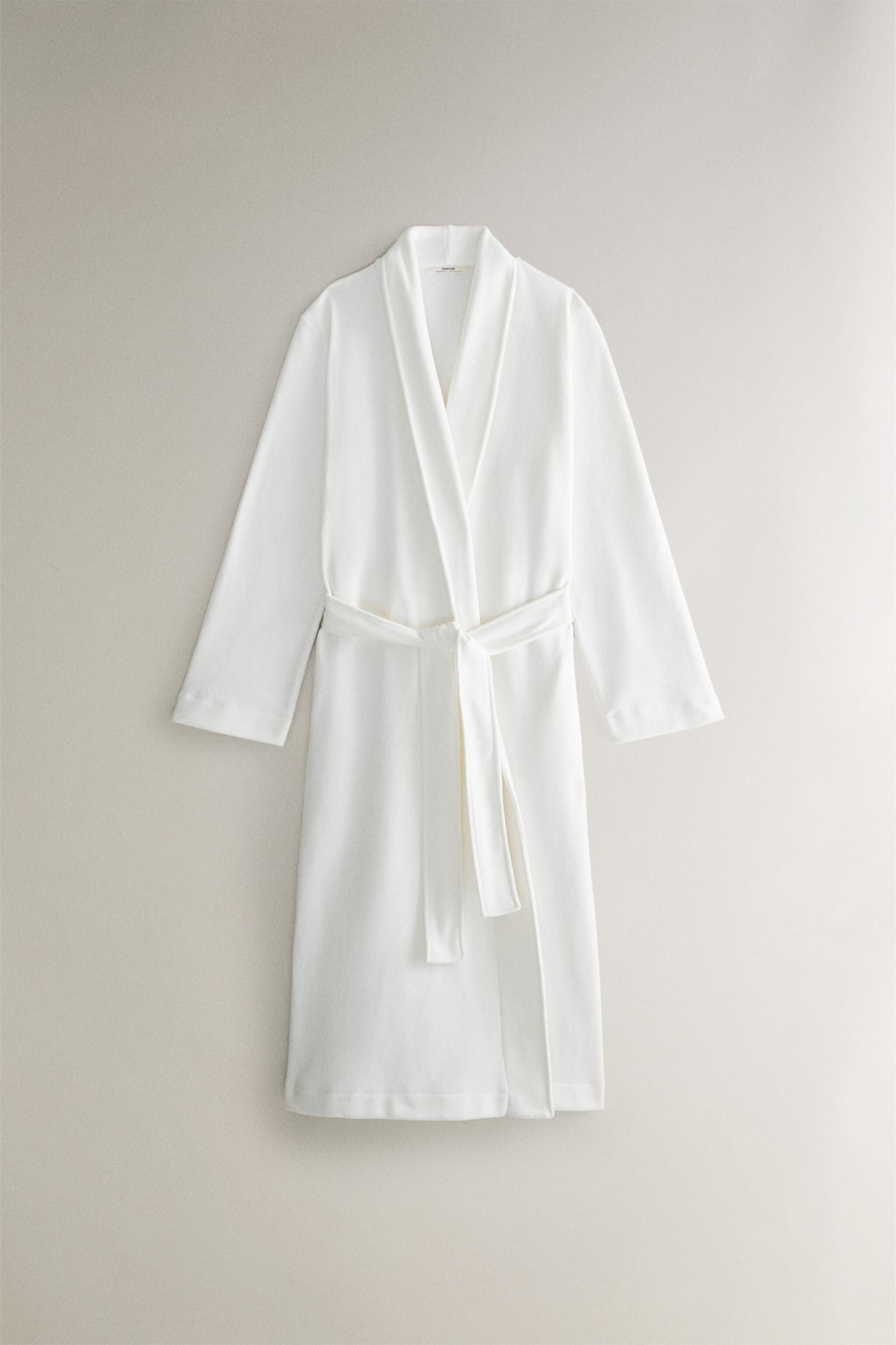 PLAIN FLEECE ROBE Zara Home