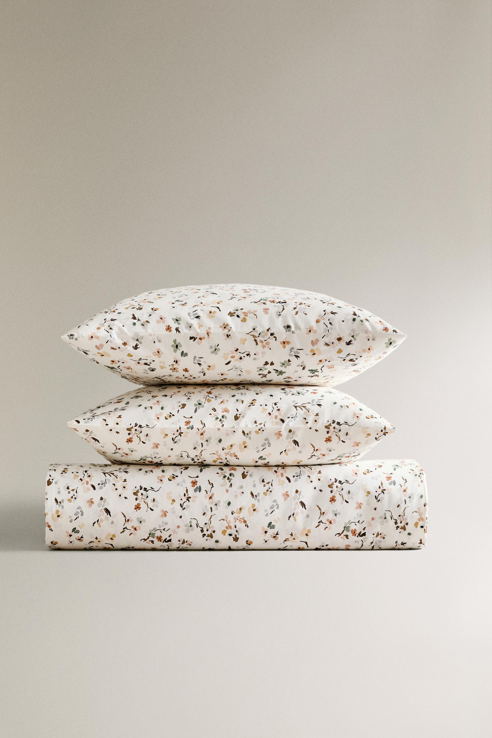 FLORAL PRINT DUVET COVER Zara Home