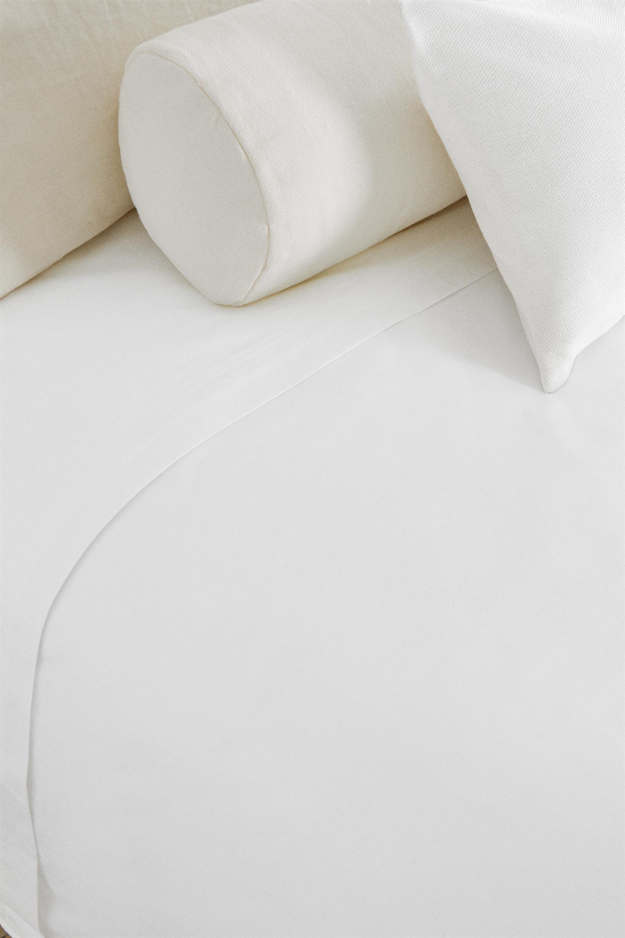 (500 THREAD COUNT) PERCALE DUVET COVER Zara Home