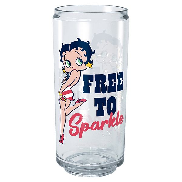 Кубок 475 мл из тритана с изображением Betty Boop, ультрапрочный и стойкий Licensed Character