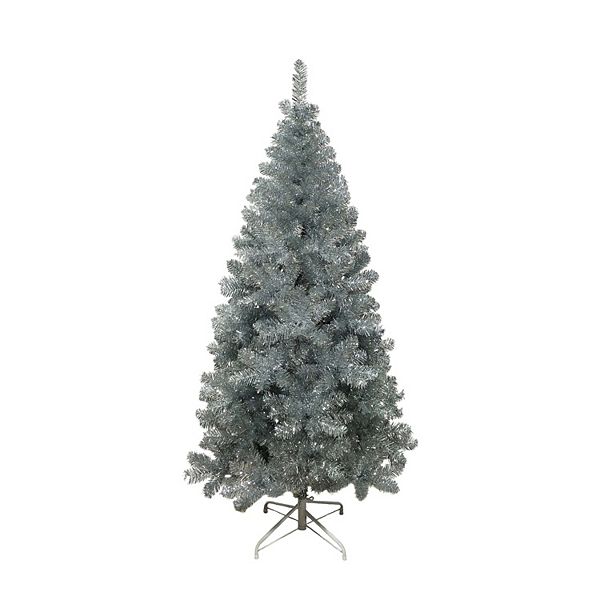 Kurt Adler 6-ft. Silver Pine Artificial Christmas Tree Kurt Adler