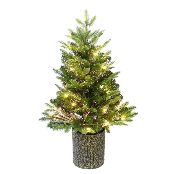 Kurt Adler Northern Lights Artificial Christmas Tree Floor Decor Kurt Adler