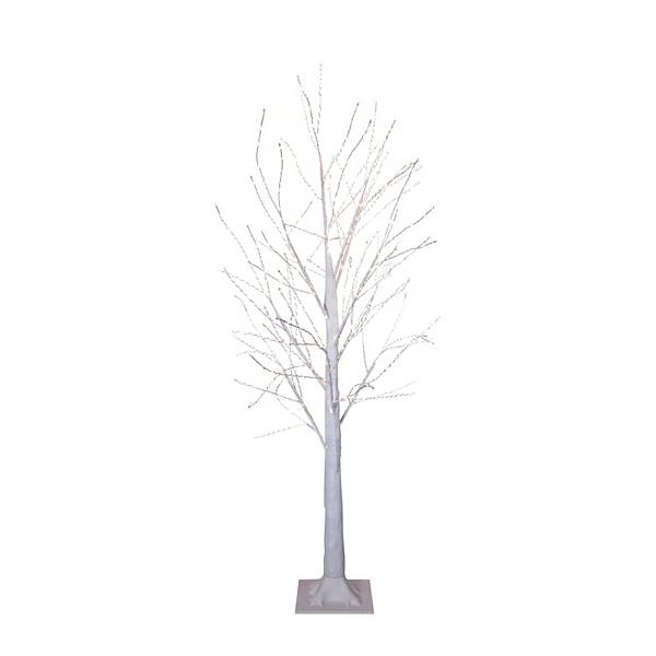 Kurt Adler Winter White 500-Light Artificial Twig Tree Floor Decor Kurt Adler