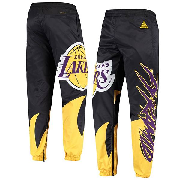 Men's Pro Standard x Black Pyramid Black Los Angeles Lakers Sublimated Jogger Pants Unbranded