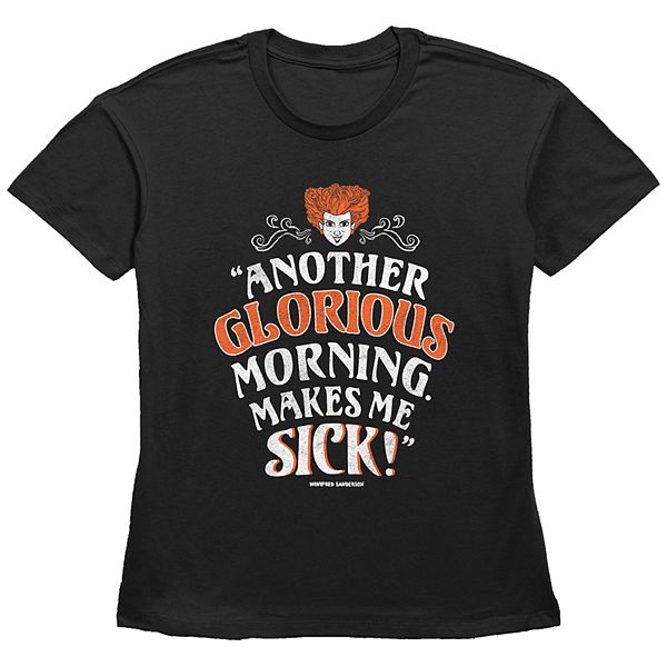 Disney's Hocus Pocus Juniors' Another Glorious Morning Graphic Tee Disney