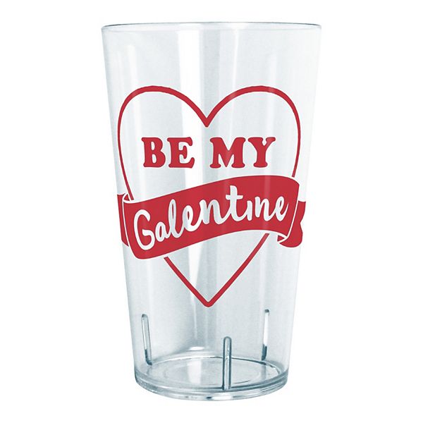 Прочный небьющийся стакан Be My Galentine из тритана, размер 15 х 9 х 9 см Unbranded