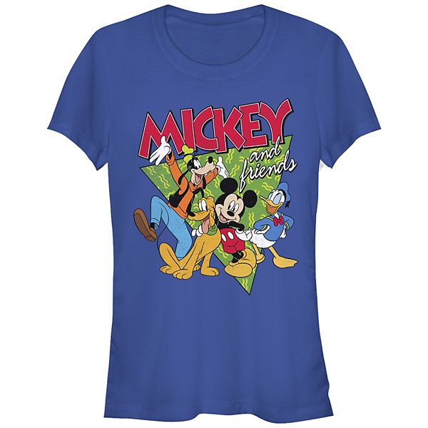 Disney's Mickey Mouse & Friends Juniors' Excited Graphic Tee Disney