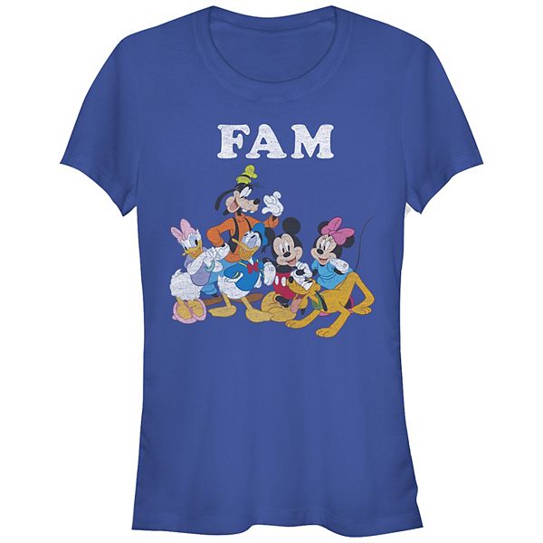 Disney's Mickey Mouse & Family Juniors' Graphic Tee Disney