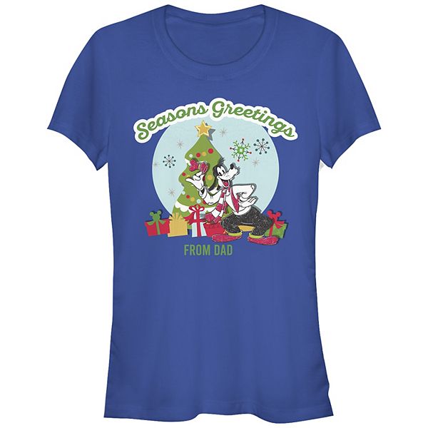 Disney's Goofy Juniors' Season's Greetings From Dad Graphic Tee Disney