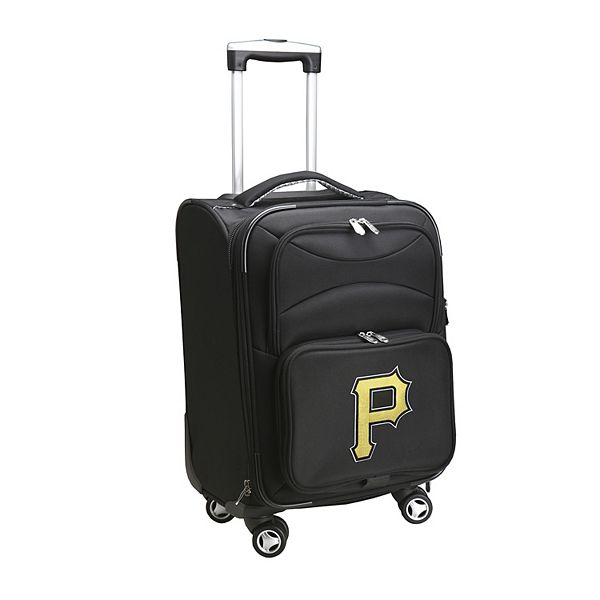 Дорожная сумка ручная MLB Pittsburgh Pirates 21 дюйм с многофункциональными колесами и вышитым командным логотипом Mlb