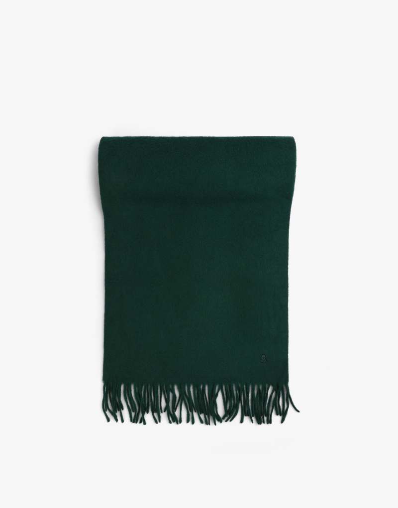 Scalpers vagham basic scarf in green   Scalpers