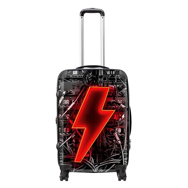 Rocksax AC/DC  - Medium Suitcase - PWR Up Luggage Rocksax