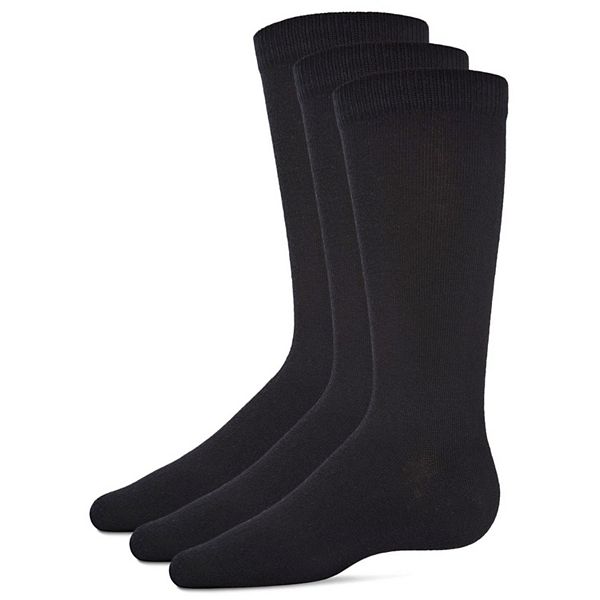 3 Pair Boys' Flat Crew Socks Memoi