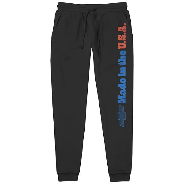 Men's Chevrolet Made In The USA Joggers Licensed Character