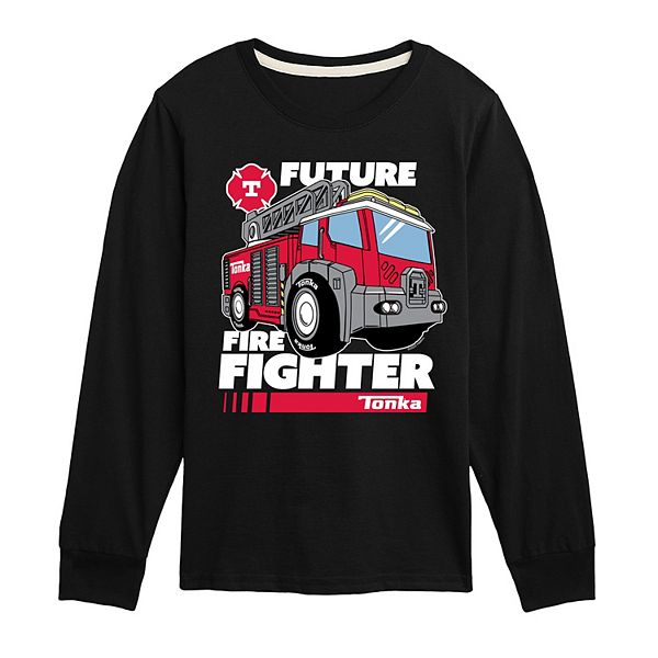 Boys 8-20 Tonka Future Fire Fighter Long Sleeve Graphic Tee Tonka