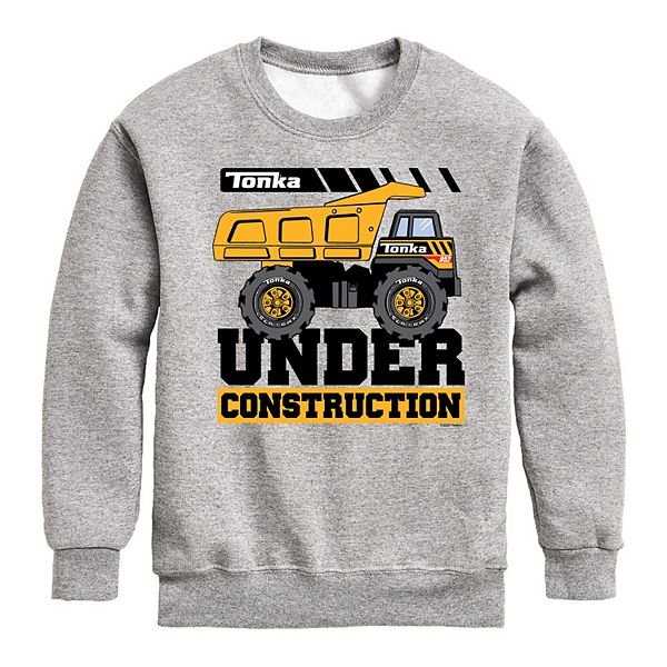 Boys 8-20 Tonka Under Construction Fleece Sweatshirt Tonka