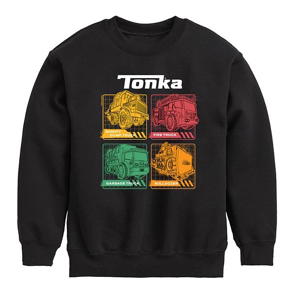 Boys 8-20 Tonka Trucks Fleece Sweatshirt Tonka