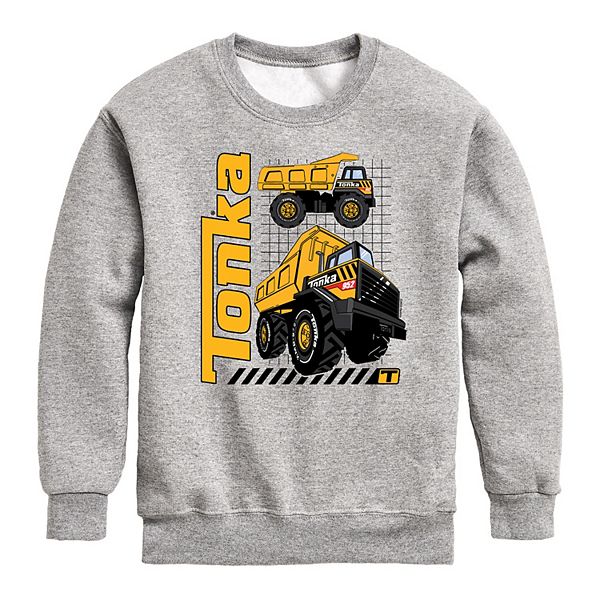 Boys 8-20 Tonka Trucks Fleece Sweatshirt Tonka