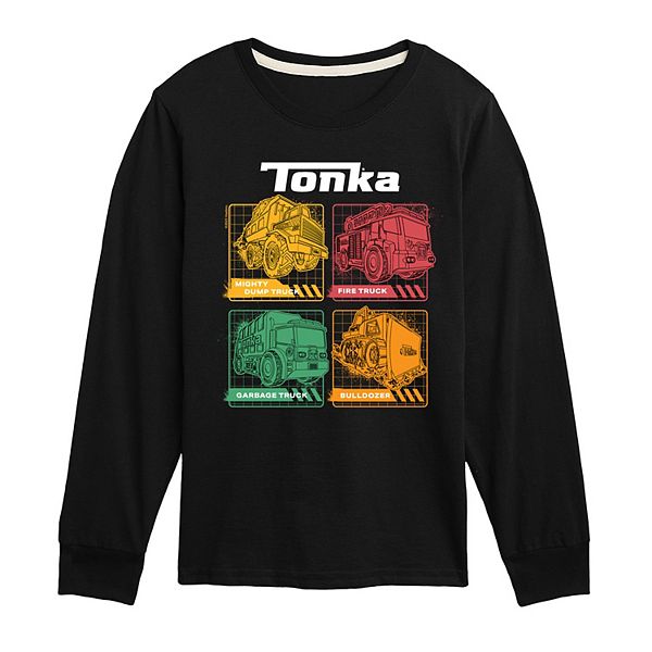 Boys 8-20 Tonka Trucks Long Sleeve Graphic Tee Tonka