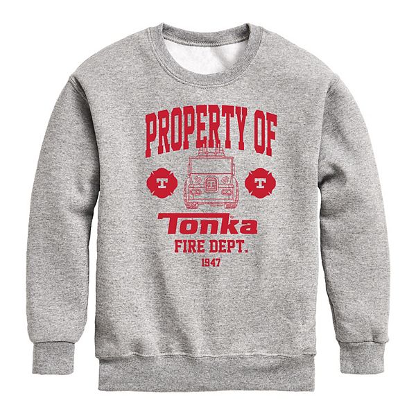 Boys 8-20 Tonka Property Of Tonka Fire Dept. Fleece Sweatshirt Tonka