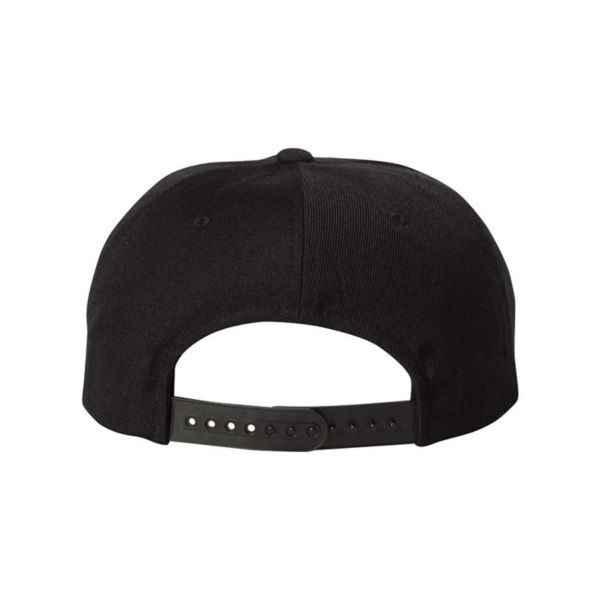 Кепка snapback из шерстяной смеси 80/20, структурированные пять панелей, высокий профиль YP Classics